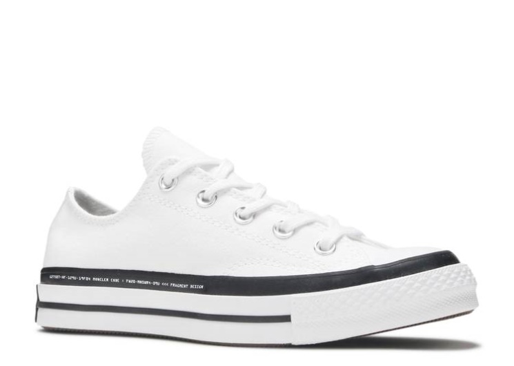 Converse Fragment Design X Moncler X Chuck 70 Low - White