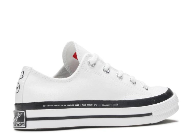Converse Fragment Design X Moncler X Chuck 70 Low - White
