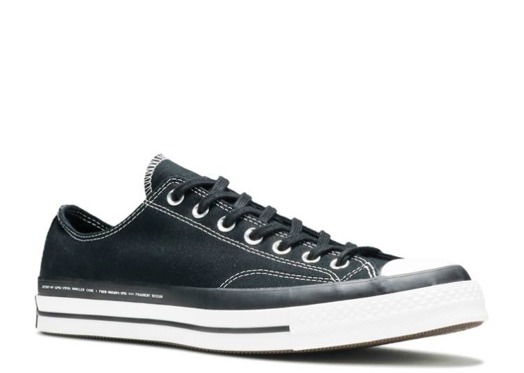 Converse Fragment Design X Moncler X Chuck 70 Low Black/White