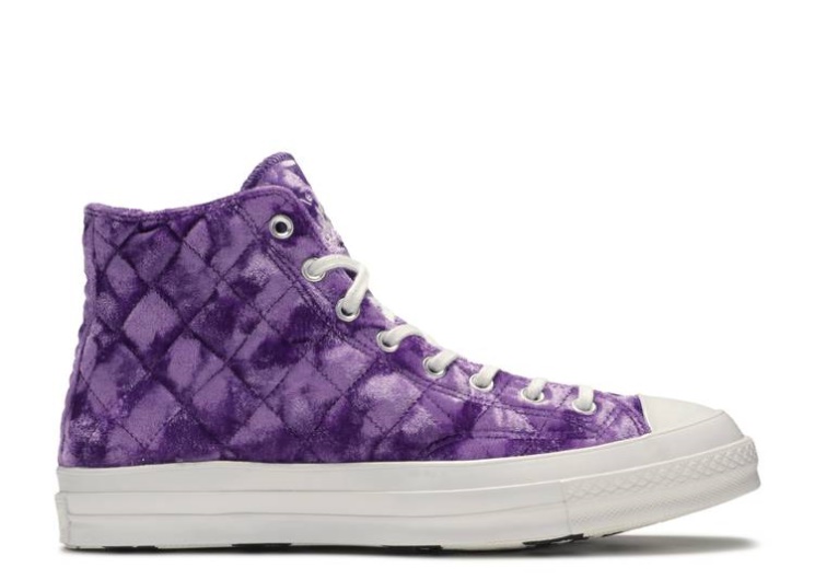 Converse Golf Le Fleur X Chuck 70 Hi - Quilted Velvet Tillandsia Purple