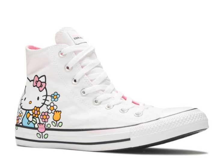 Converse Hello Kitty X Chuck Taylor All Star Hi - Flowers