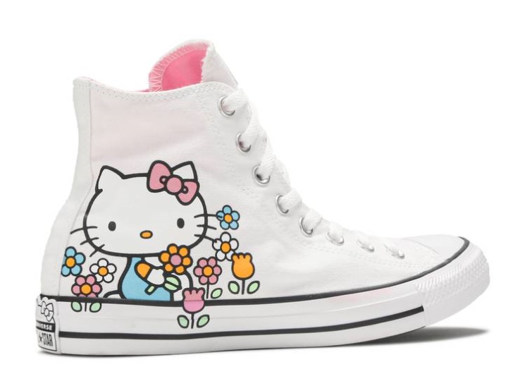 Converse Hello Kitty X Chuck Taylor All Star Hi - Flowers