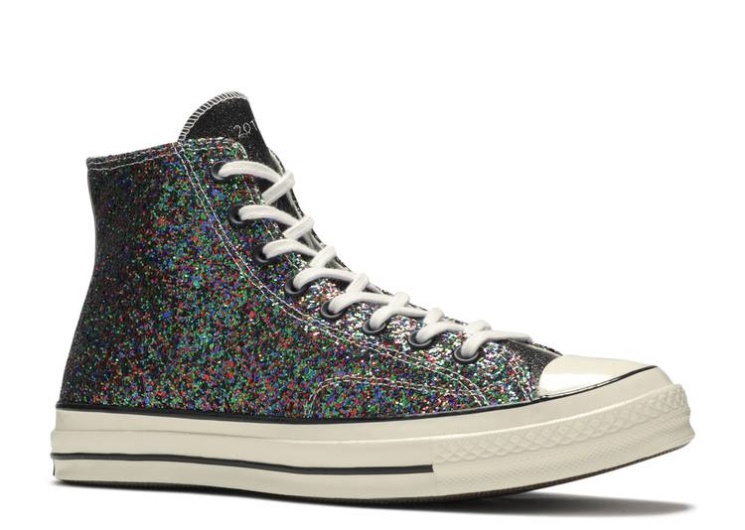 Converse Jw Anderson X Chuck 70 Hi - Glitter Pack Black/White/Egret