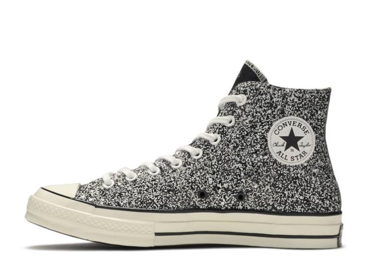 Converse Jw Anderson X Chuck 70 Hi - Glitter Pack Black/White/Egret