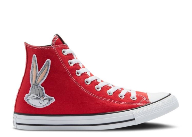 Converse Looney Tunes X Chuck Taylor All Star High - 80Th Anniversary Red/White/Black