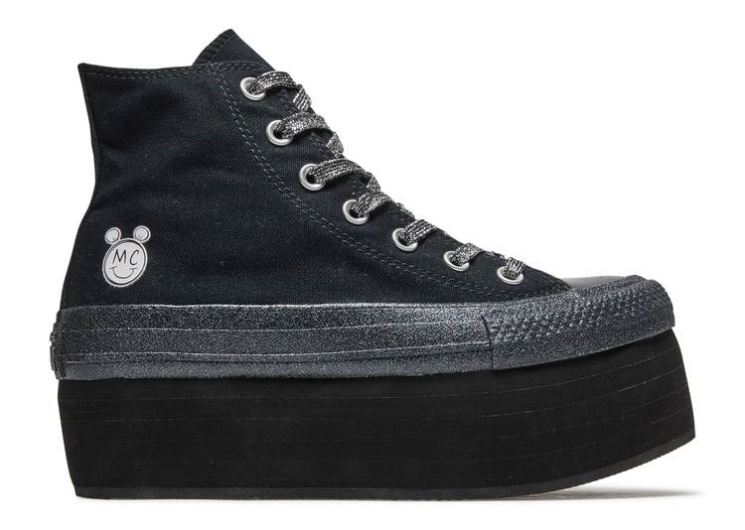 Converse Miley Cyrus X Wmns Chuck Taylor All Star Platform Hi - Black