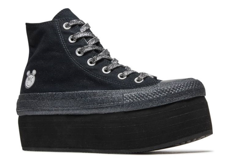 Converse Miley Cyrus X Wmns Chuck Taylor All Star Platform Hi - Black