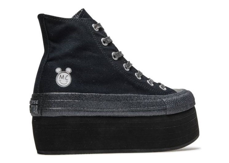 Converse Miley Cyrus X Wmns Chuck Taylor All Star Platform Hi - Black