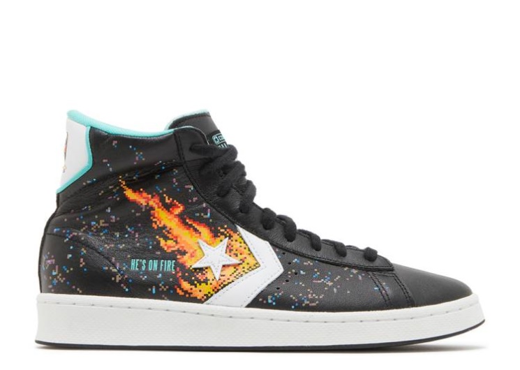 Converse Nba Jam X Pro Leather High - Hes On Fire