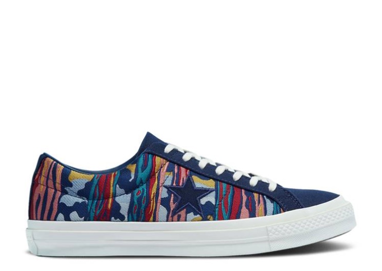 Converse One Star Low - The Great Outdoors Midnight Navy/Multi/Egret