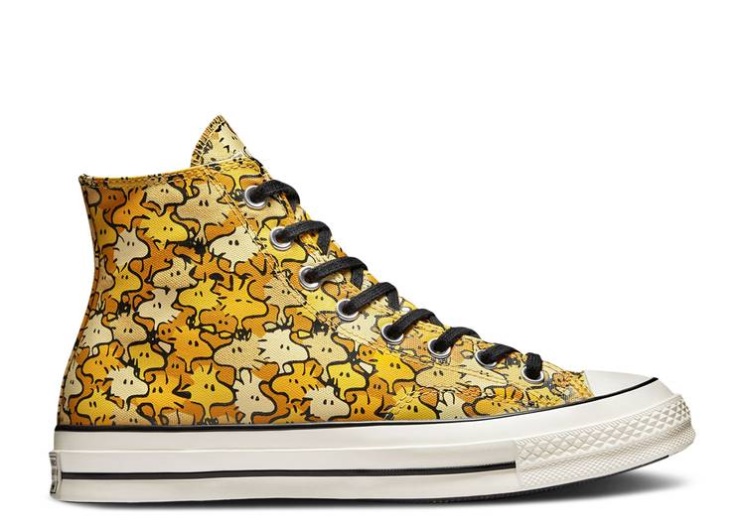 Converse Peanuts X Chuck 70 High - Woodstock Camo