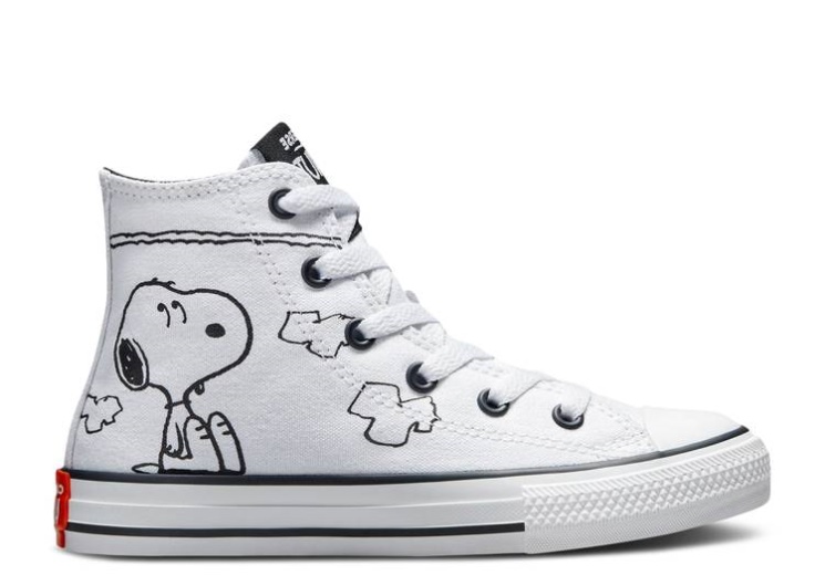 Converse Peanuts X Chuck Taylor All Star High Ps - Snoopy And Woodstock