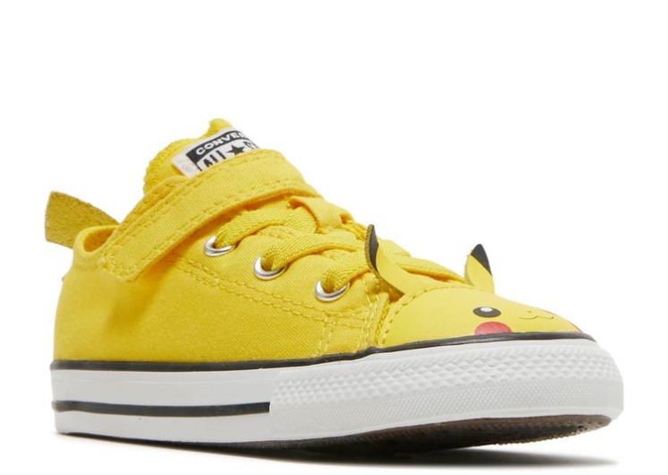 Converse Pokemon X Chuck Taylor All Star Easy-On Low Td - Pikachu