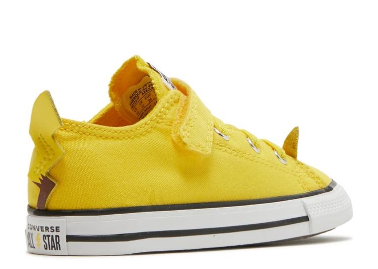 Converse Pokemon X Chuck Taylor All Star Easy-On Low Td - Pikachu
