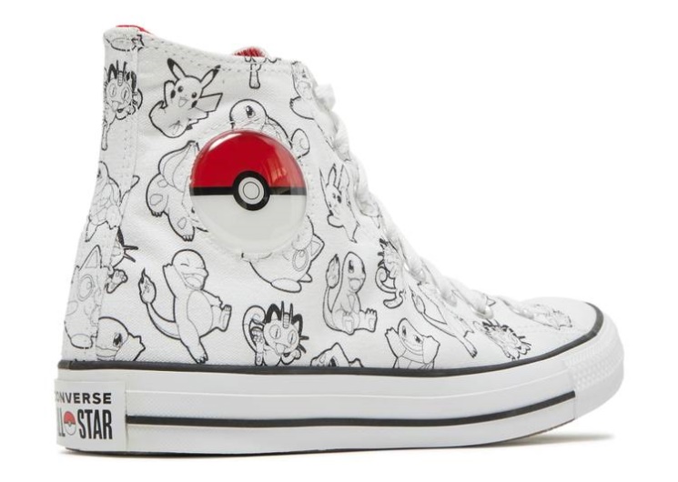 Converse Pokemon X Chuck Taylor All Star High - Poke Ball