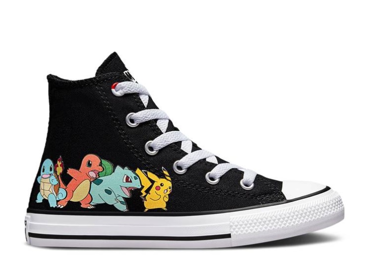 Converse Pokemon X Chuck Taylor All Star High Ps - First Partners Multi/Black/White