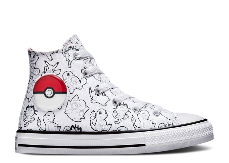 Converse Pokemon X Chuck Taylor All Star High Ps - Poke Ball