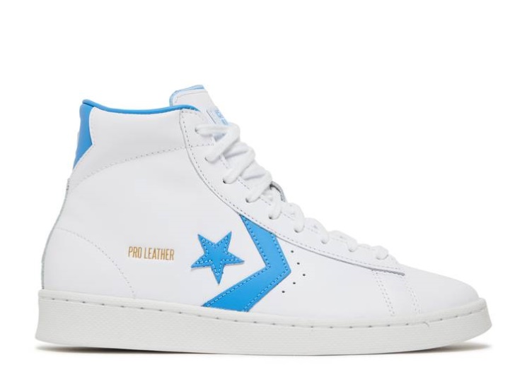 Converse Pro Leather Hi - White Blue