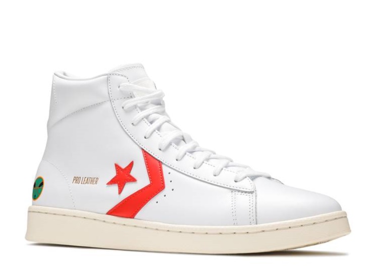 Converse Pro Leather High - Roswell Rayguns White/White/Orange