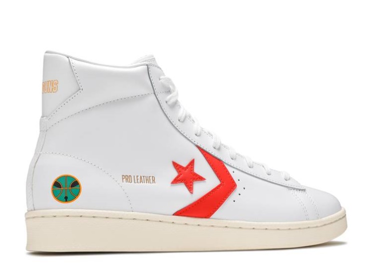 Converse Pro Leather High - Roswell Rayguns White/White/Orange