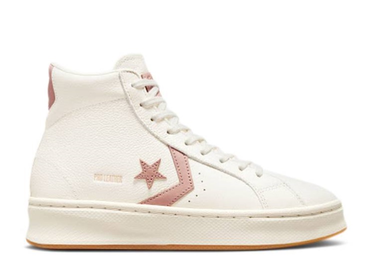 Converse Pro Leather Lift Platform High - Egret Vachetta Beige