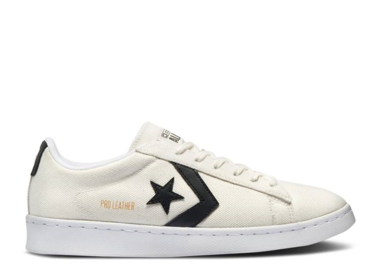 Converse Pro Leather Low - Court Daze Egret/Black/White