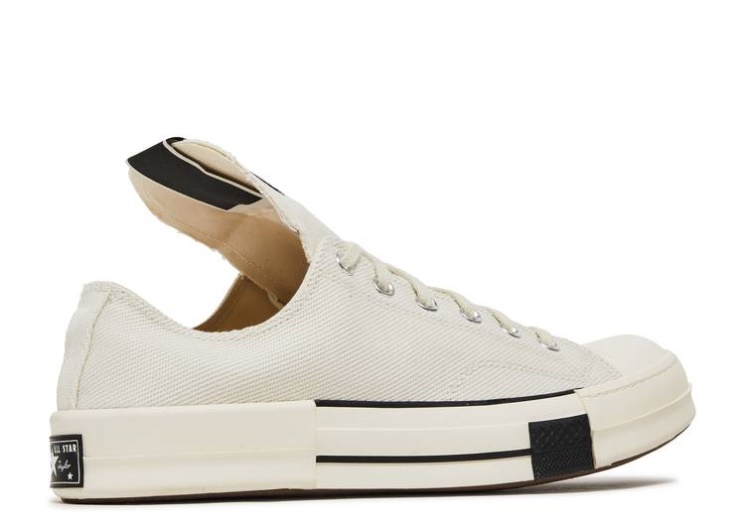 Converse Rick Owens X Drkshdw Drkstar Chuck 70 Low - Egret