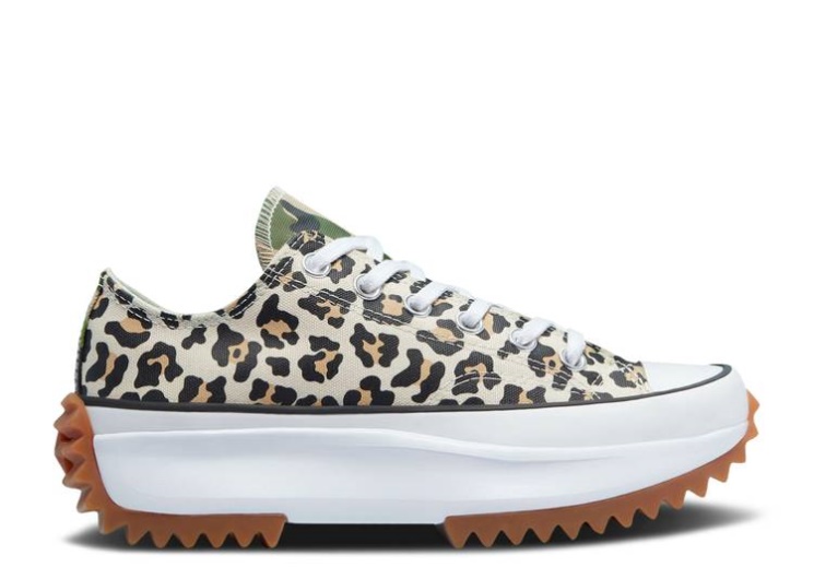 Converse Run Star Hike Low - Leopard