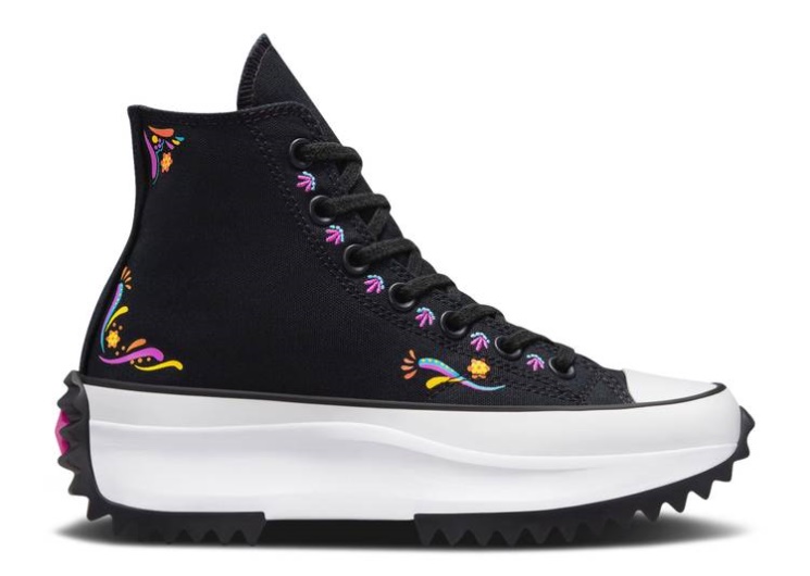 Converse Run Star Hike Platform High - Día De Muertos