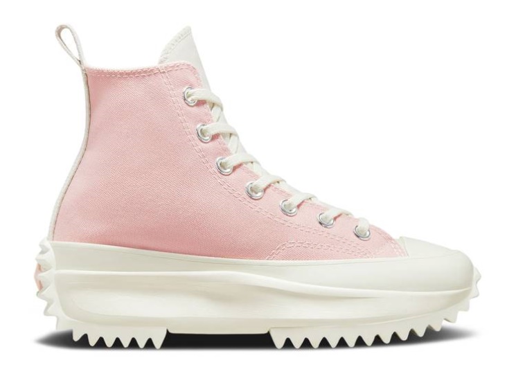 Converse Run Star Hike Platform Tri-Panel High - Color Block Pink Clay/Amethyst/Egret