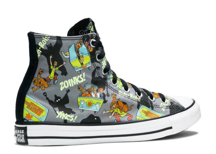 Converse Scooby-Doo X Chuck Taylor All Star High - Chased By Ghosts