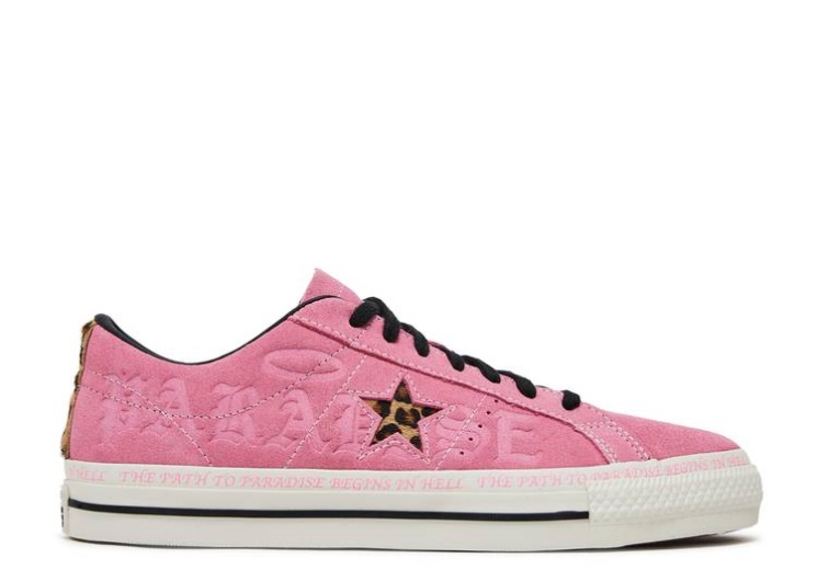 Converse Sean Pablo X One Star Pro Low - Paradise 90S Pink/Black/Egret