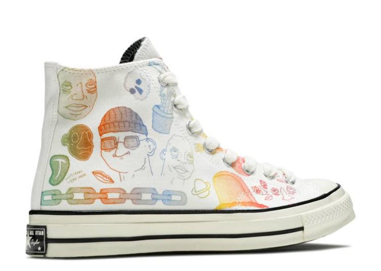 Converse Tyler The Creator X Foot Locker X Chuck 70 - Artist Series White/Multicolor