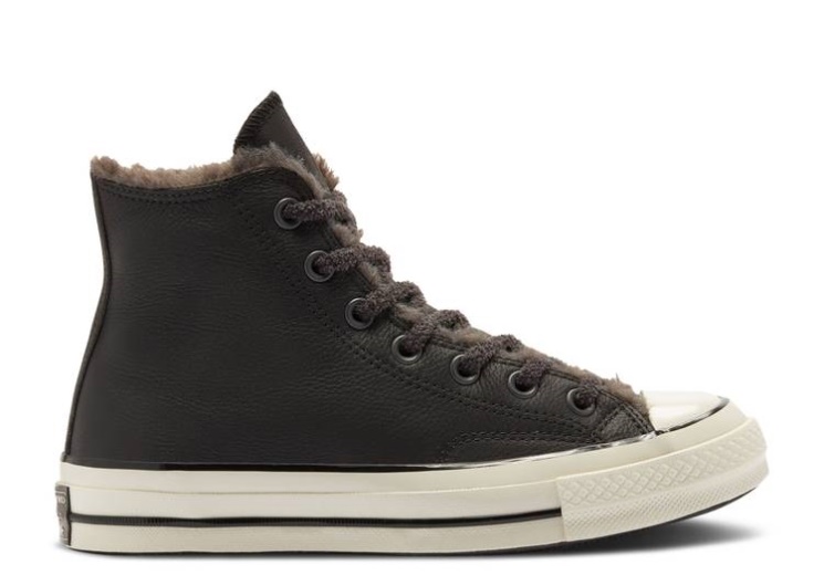 Converse Wmns Chuck 70 High - Cozy Club Black/Egret/Black