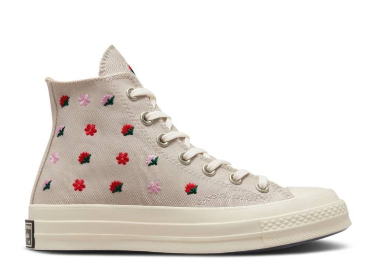 Converse Wmns Chuck 70 High - Floral Embroidery