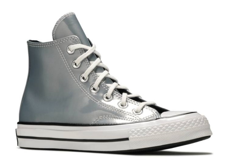 Converse Wmns Chuck 70 High - Industrial Glam Silver/Egret/Black