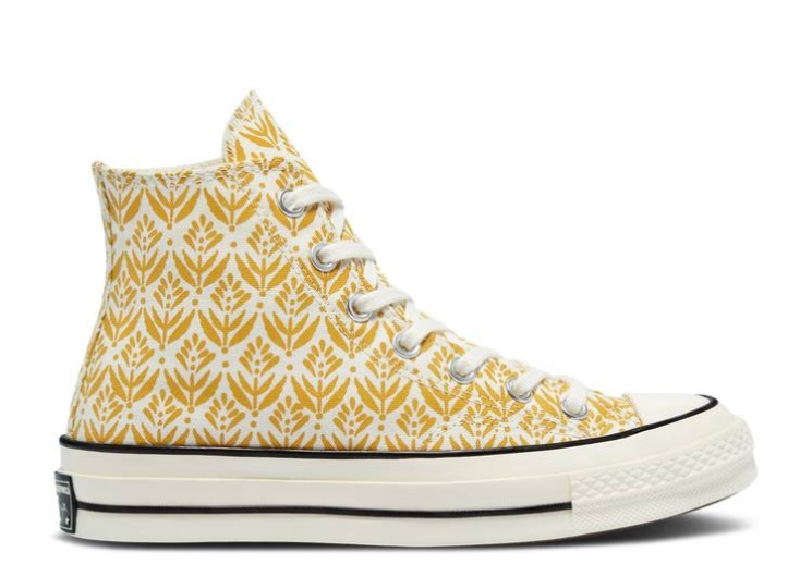 Converse Wmns Chuck 70 High - Summer Spirit Gold Dart/Egret/Black