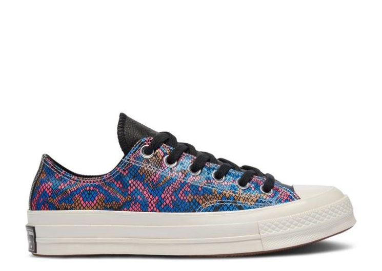 Converse Wmns Chuck 70 Low - Digital Daze Black/Hyperpink/Egret