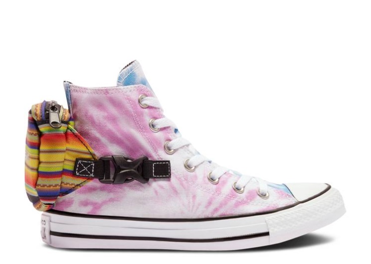 Converse Wmns Chuck Taylor All Star High - Buckle Up Peony Pink/Zinc Yellow/Coast