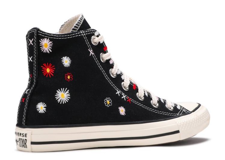 Converse Wmns Chuck Taylor All Star High - Daisy Embroidery
