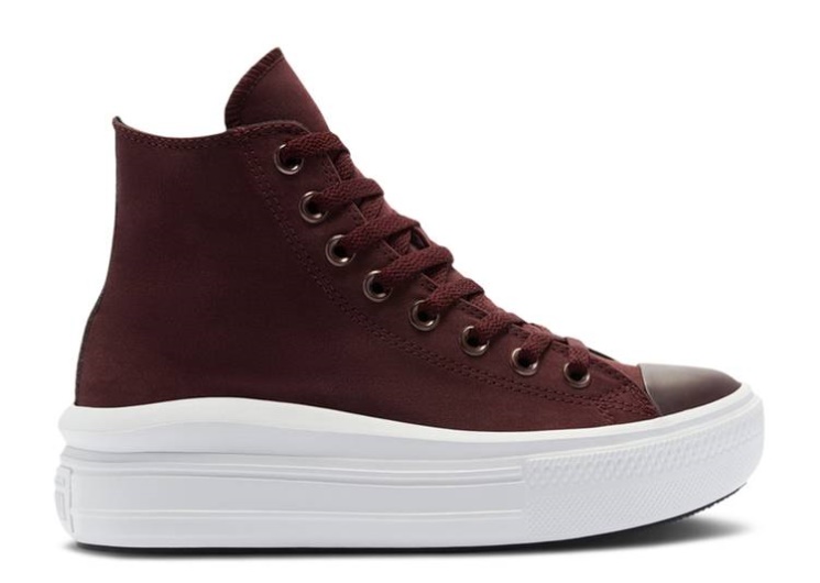 Converse Wmns Chuck Taylor All Star High Move - Diamond Metal Black Currant/Black/White