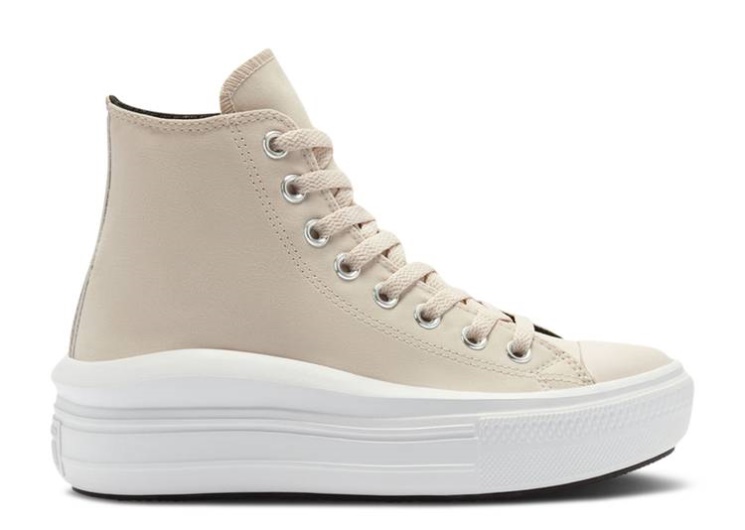 Converse Wmns Chuck Taylor All Star High Move - Diamond Metal Siltred/Black/White