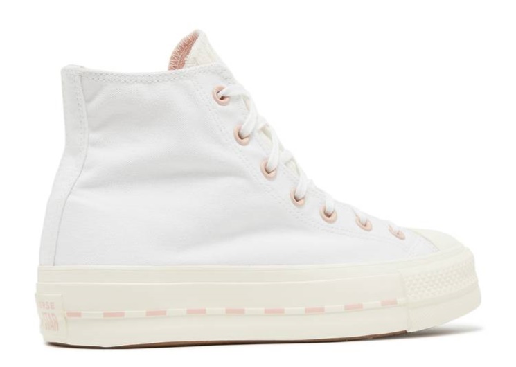 Converse Wmns Chuck Taylor All Star Lift High - White Pink Clay