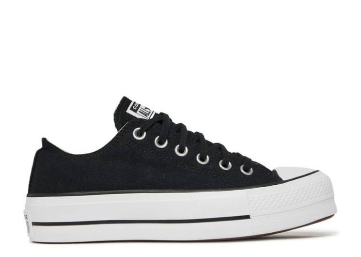 Converse Wmns Chuck Taylor All Star Lift Ox - Black White