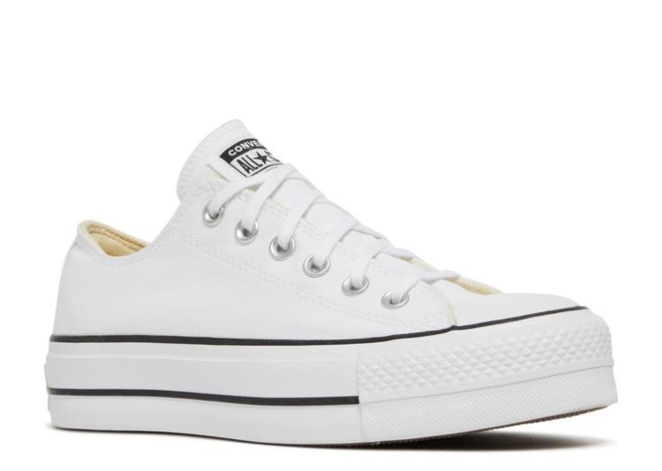 Converse Wmns Chuck Taylor All Star Lift Ox - White Black