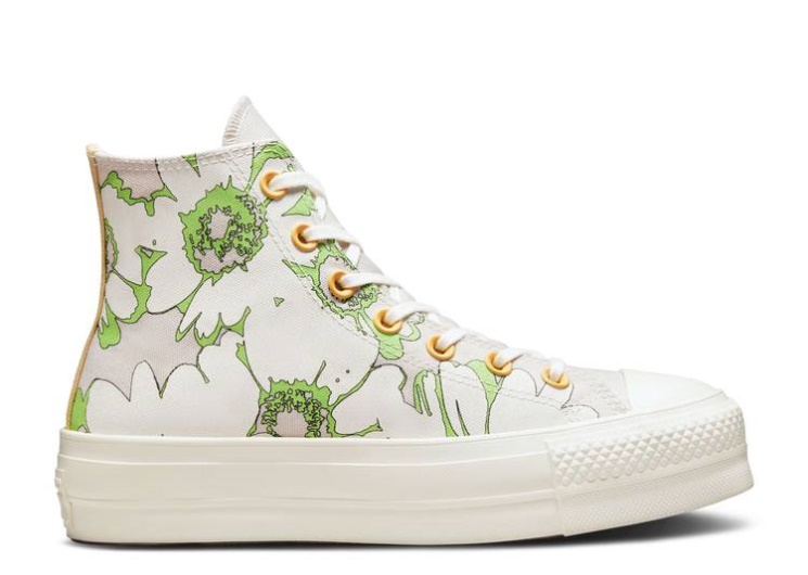 Converse Wmns Chuck Taylor All Star Lift Platform High - Crafted Florals