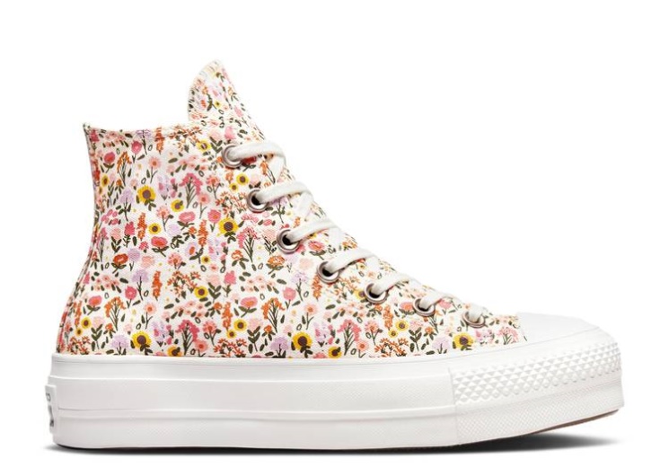 Converse Wmns Chuck Taylor All Star Lift Platform High - Florals