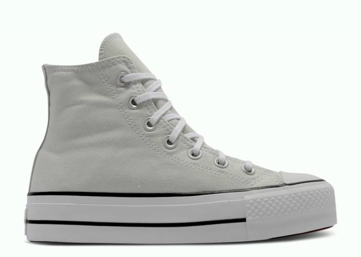 Converse Wmns Chuck Taylor All Star Lift Platform High - Light Silver