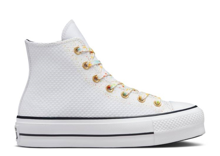 Converse Wmns Chuck Taylor All Star Lift Platform High - Paint Splatter