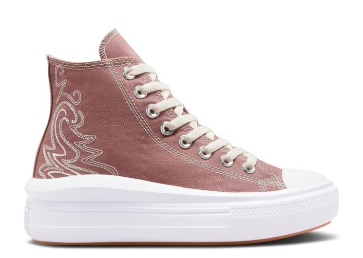Converse Wmns Chuck Taylor All Star Move Platform High - Western Embroidery